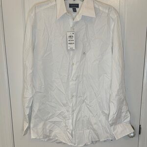 Club Room White Dress Shirt size‎ M NWT